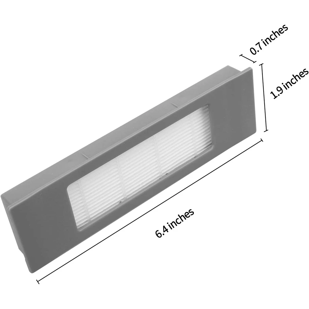 Für ecovacs deebot ozmo n7 n8 t5 t9 yeedi 2 Hybrid roboter Staubsauger Ersatzteile Seiten bürsten filter