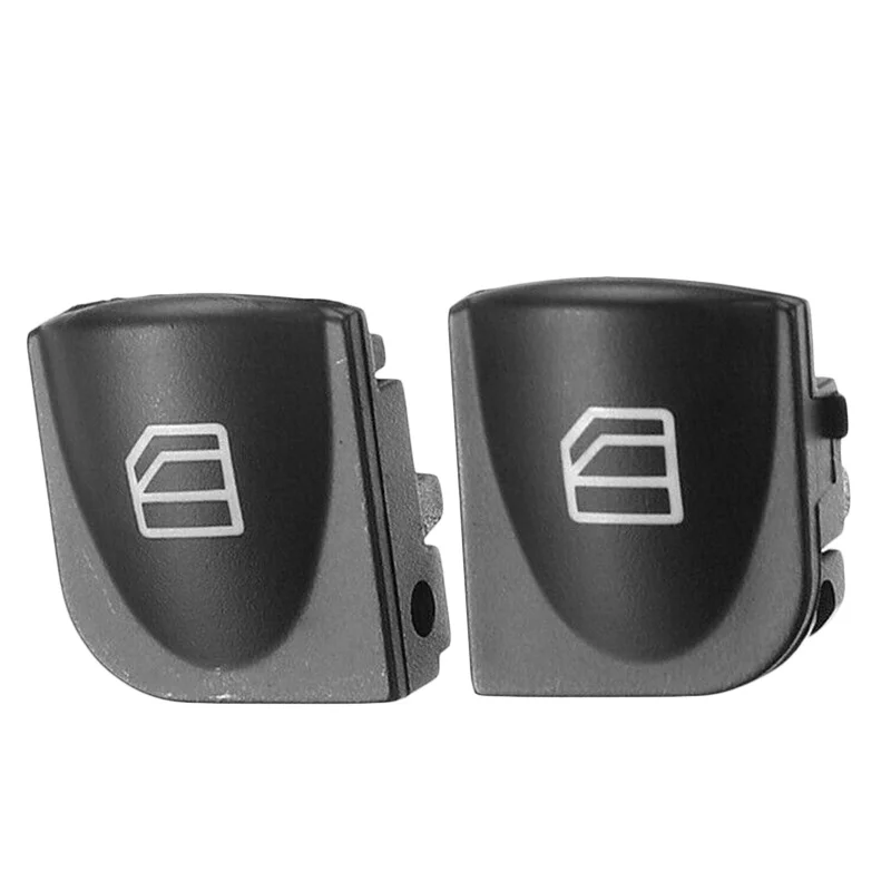 2Pcs Car Power Window Switch Button Fit For Mercedes C Class W203 2000-2007 A2038210679 A2038200110