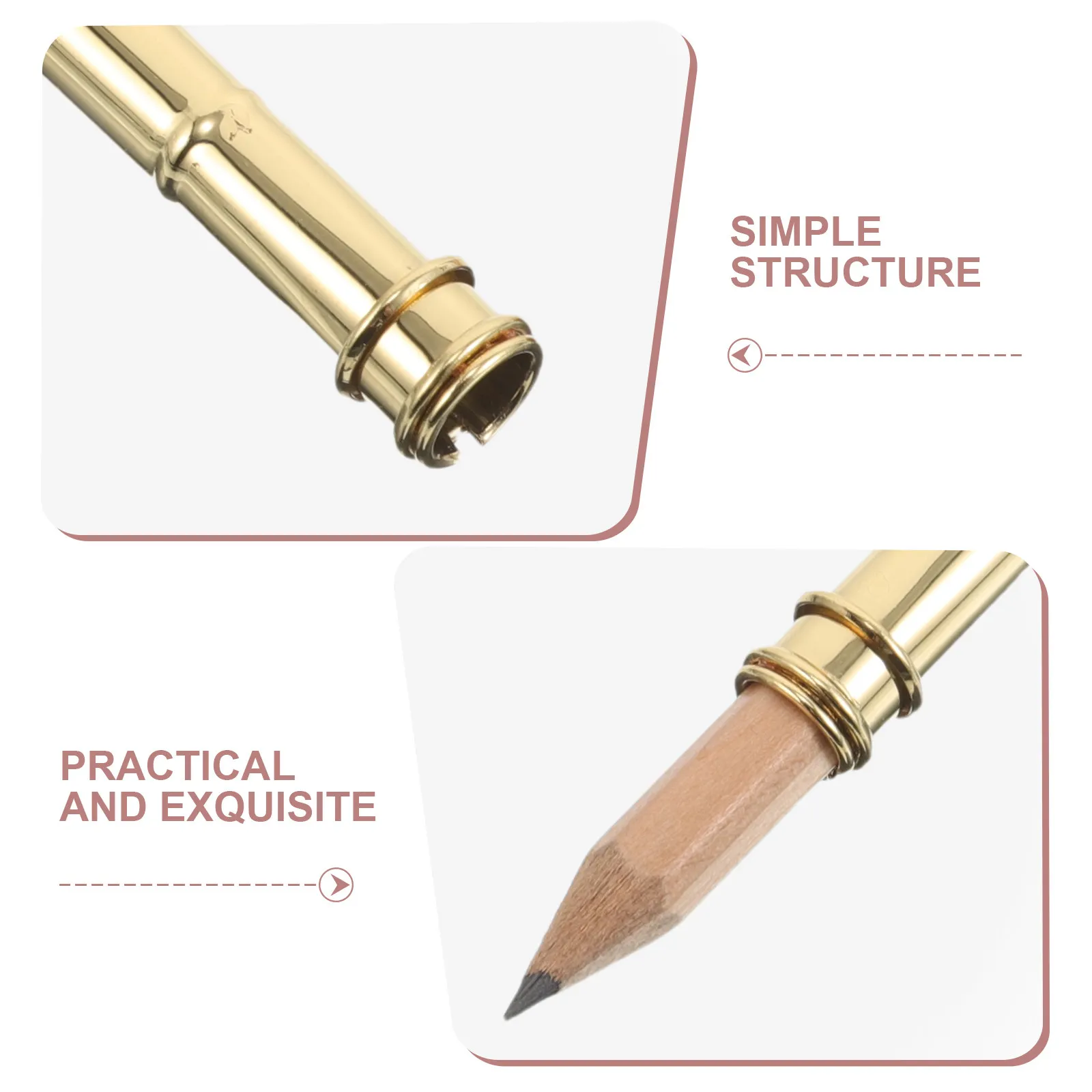 Marble Pattern Vintage Manga Pen Calligraphy Fountain Pen Extender Extension Pole Artistic Drawing Writing Supplies School