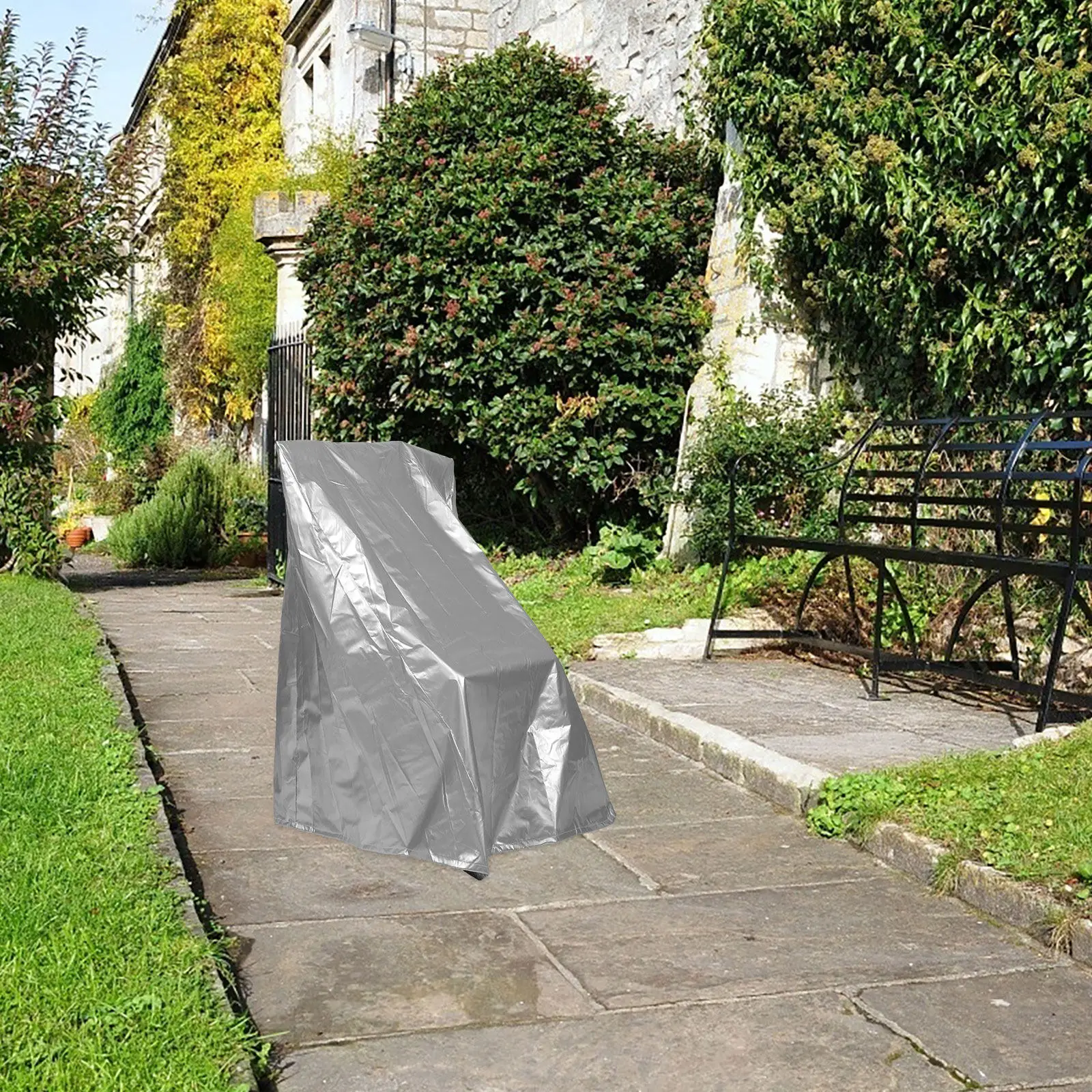 Hose Reel Cart Cover Garden Hose Reels Cover Weatherproof Protective Guard Outdoor Freestanding Water Pipe Storage Supplies - view 5