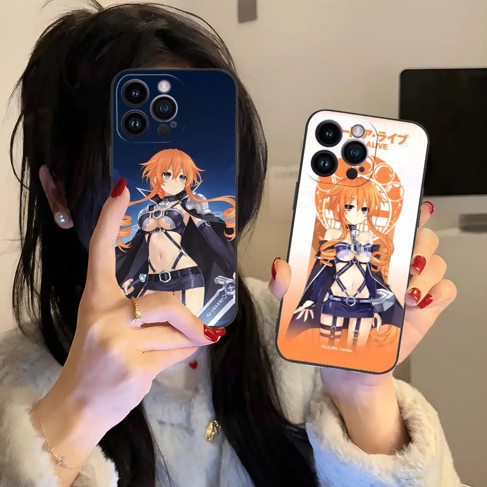 تاريخ لايف Yamai Kaguya جراب هاتف آيفون 17 16 15 14 13 12 11 X XR XS 8 7 Pro Max Plus غطاء ملون صغير غطاء الهاتف الذكي