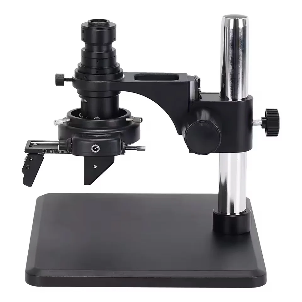 0.7X-5X Adjustable Continuous Zoom Lens 3D 2D FHD Digital Microscope for Industry Digital HDMI VGA USB Video Camera Microscope