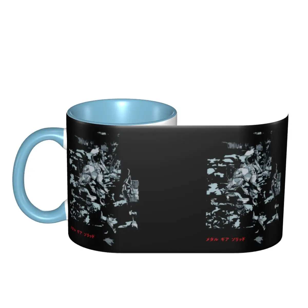 Customized Funny M-Metals G-Gears Coffee Mug DIY Action Adventure Video Game Ceramic Mug Cup Creative Present