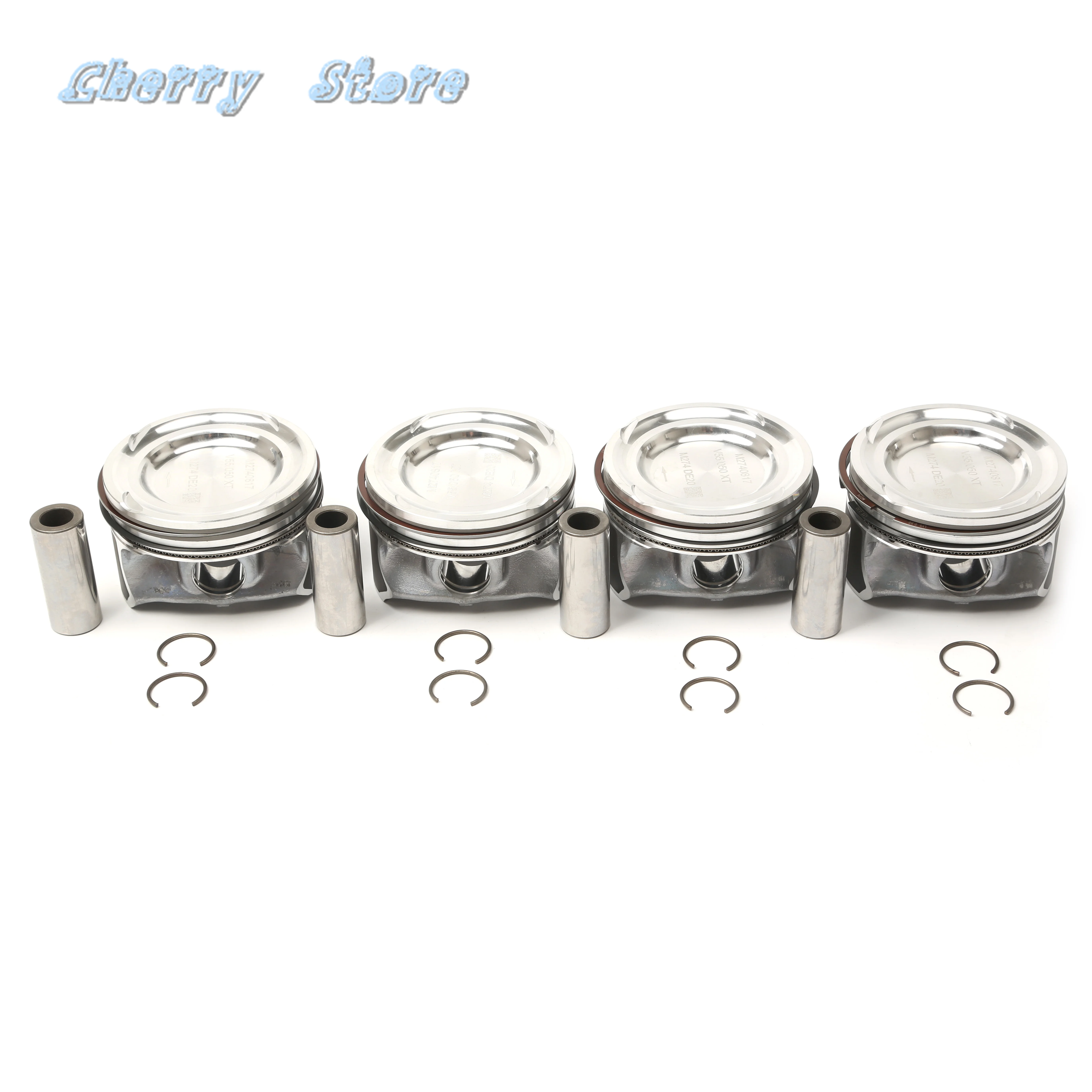 Engine Pistons Assembly Set Oversized 0.5MM For Benz S205 C 300 e W212 C207 E 250 X253 GLC 300 A2740302517 WG1700582