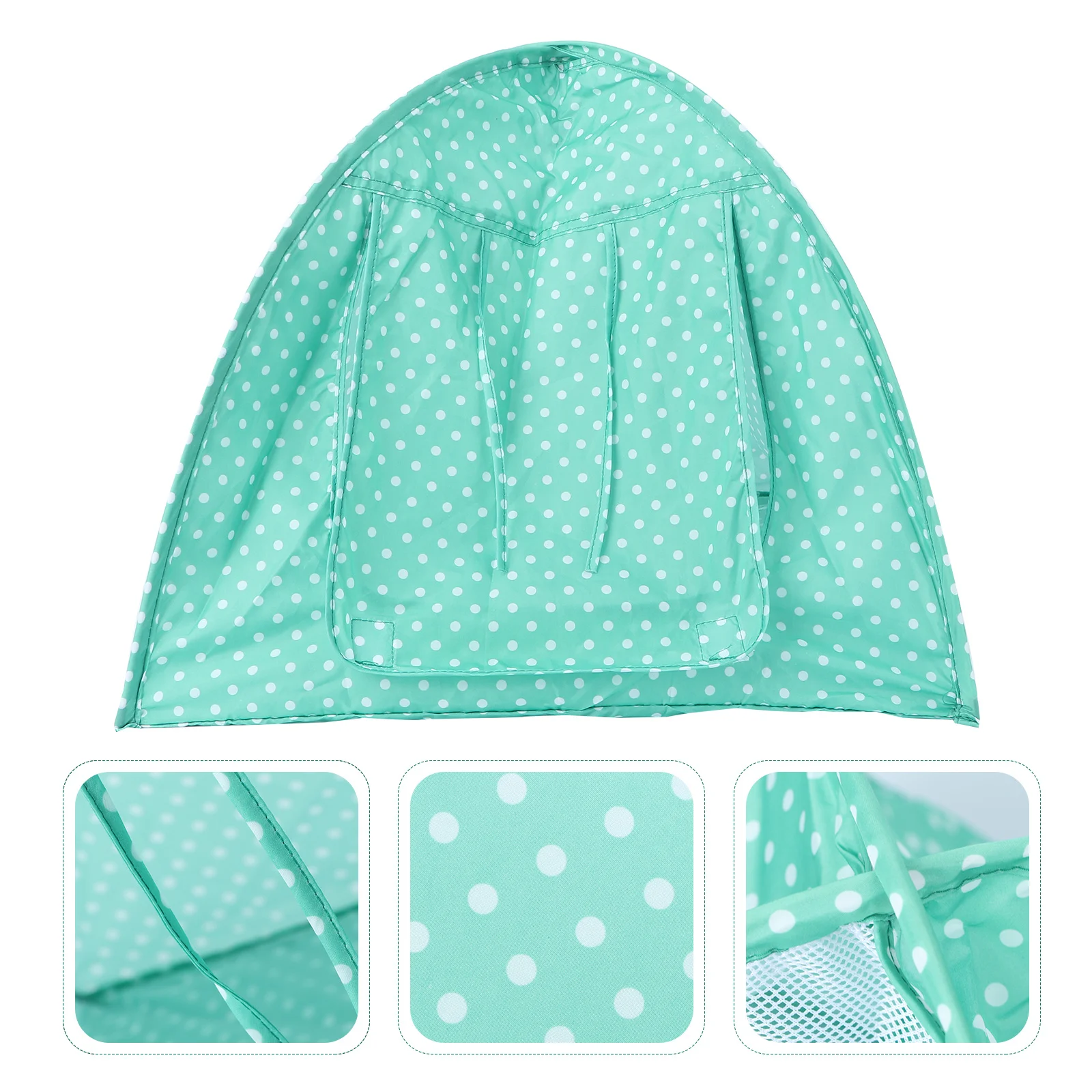 

1 pc Pet Green Foldable Waterproof Cat For Indoor Outdoor Use Thickened Fabric Easy Clean Window Dog Tent Storage