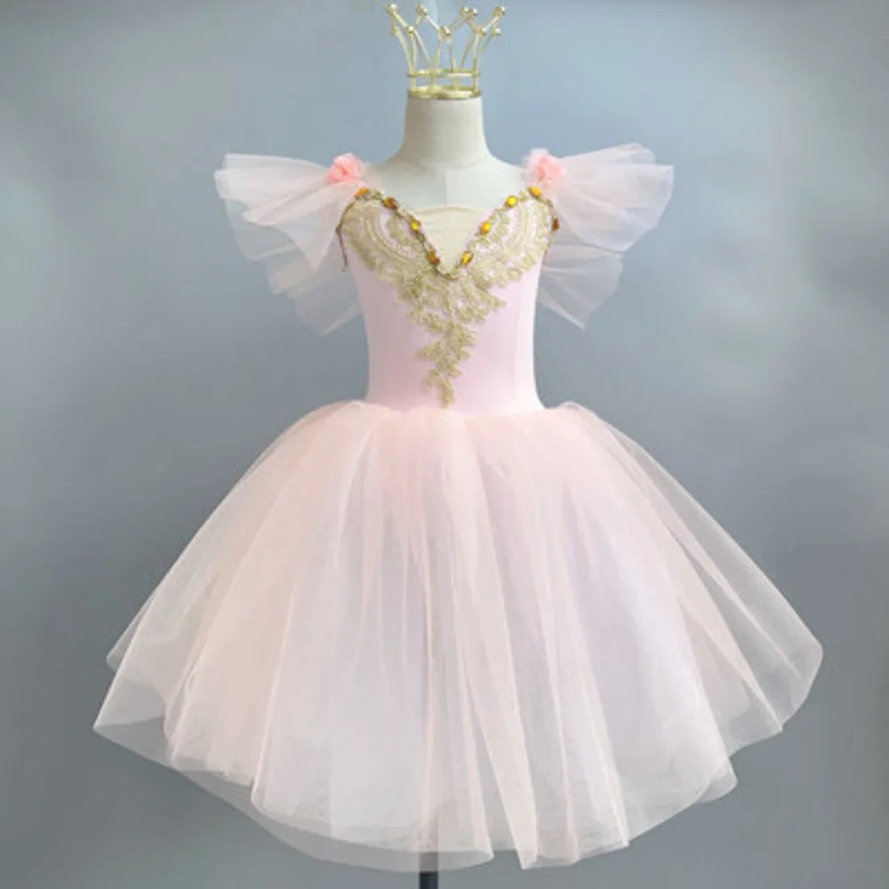 

Сценические костюмы для выступлений, детская одежда, летние наряды принцесс, детские платья для вечеринок, балетные купальники для девочек, туту, танцевальная одежда