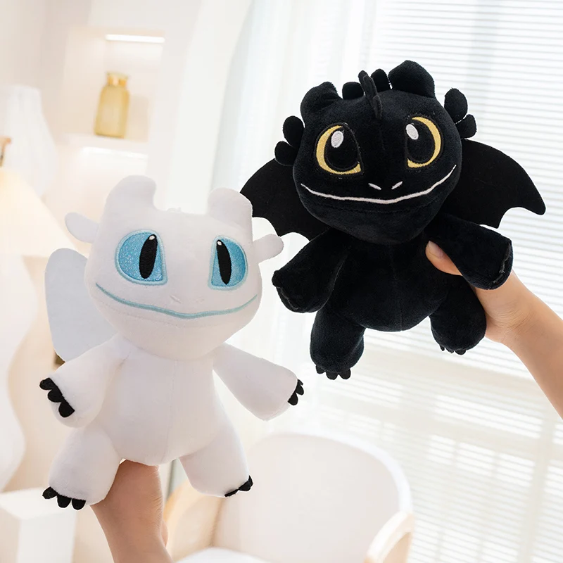 

25CM How to Train Your Dragon Plush Toys Plushie Toothless Doll Kawaii Stuffed Dragon Taming Master Toothless Plush Doll