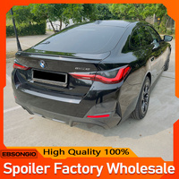 2021-2024 For BMW 4 Series 4 Doors G24 G26 I4 420i 430i 440i M440i Rear Spoiler MP Style Gloss Black New Accessories