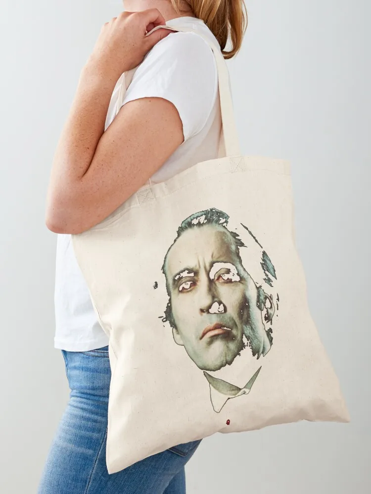 

Dracula Vampire Christopher Lee Essential T-Shirt Tote Bag tote bag custom Lady bag tote canvas