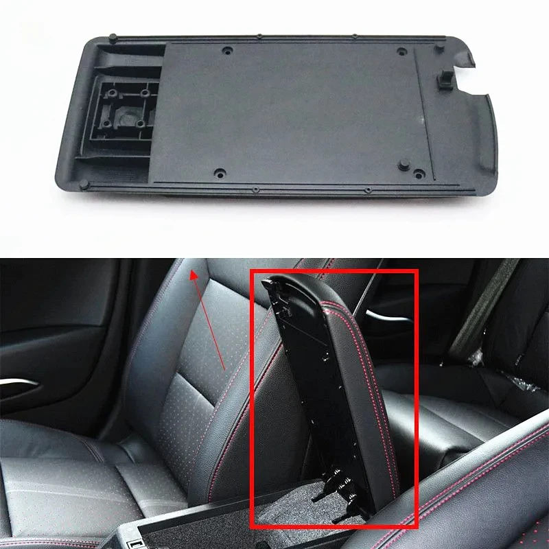 

Cafoucs Car Accessories For Citroen C5 2011 2012 2013 2014 2015 Brand New Central Channel Handrail Armrest Cover Base