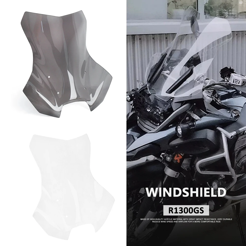 

Motorcycle Accessories For BMW R1300GS R 1300 GS R1300 GS r1300gs 2023 2024 Adjustable Wind Screen Windshield Wind Deflectors