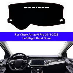 Car Dashboard Cover Dash Mat Carpet Cape for Chery Arrizo 6 Pro 2018-2023 Anti-sun Sun Shade Auto Inner Protector Rug