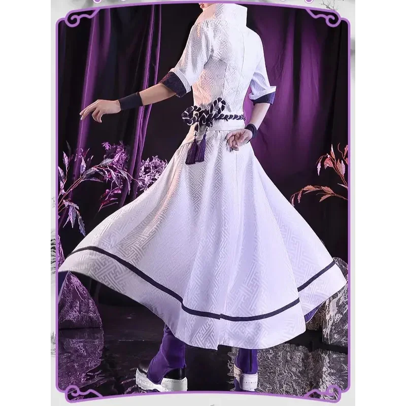 

Аниме Changsheng Gong Game My Big Brother Is A Bit Dumb Wig Shoes Косплей Мужчины Женщины Костюм Хэллоуин; 3'v, 6.h; 8'