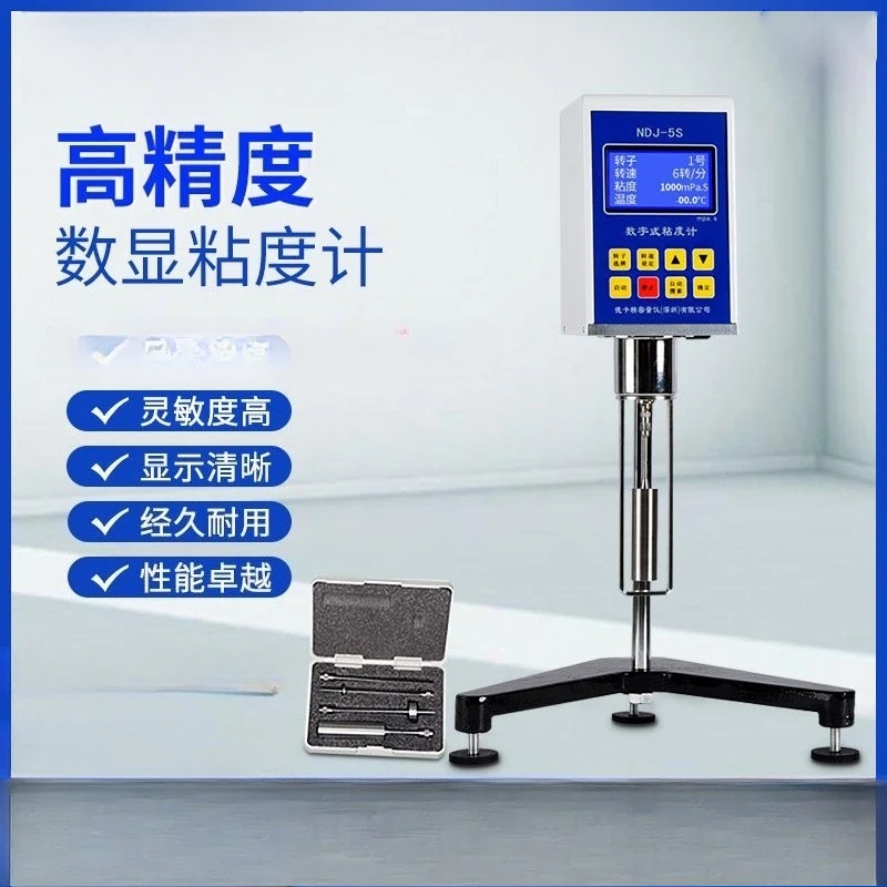 NDJ-1 Pointer, Digital Display Rotary Viscometer NDJ-5S/8S/9S High Precision