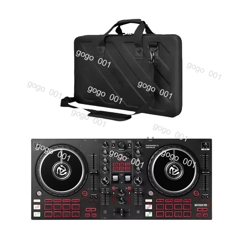 Entry-Level DJ Mixer Controller, Plug & Play with , Portable for Home Party Practice,