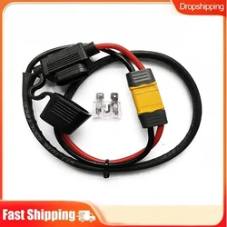 Ebike Electric Bicycle Battery Power Cable Lithium Battery Controller Fuse Waterproof 14AWG Discharge Wire High Temperature