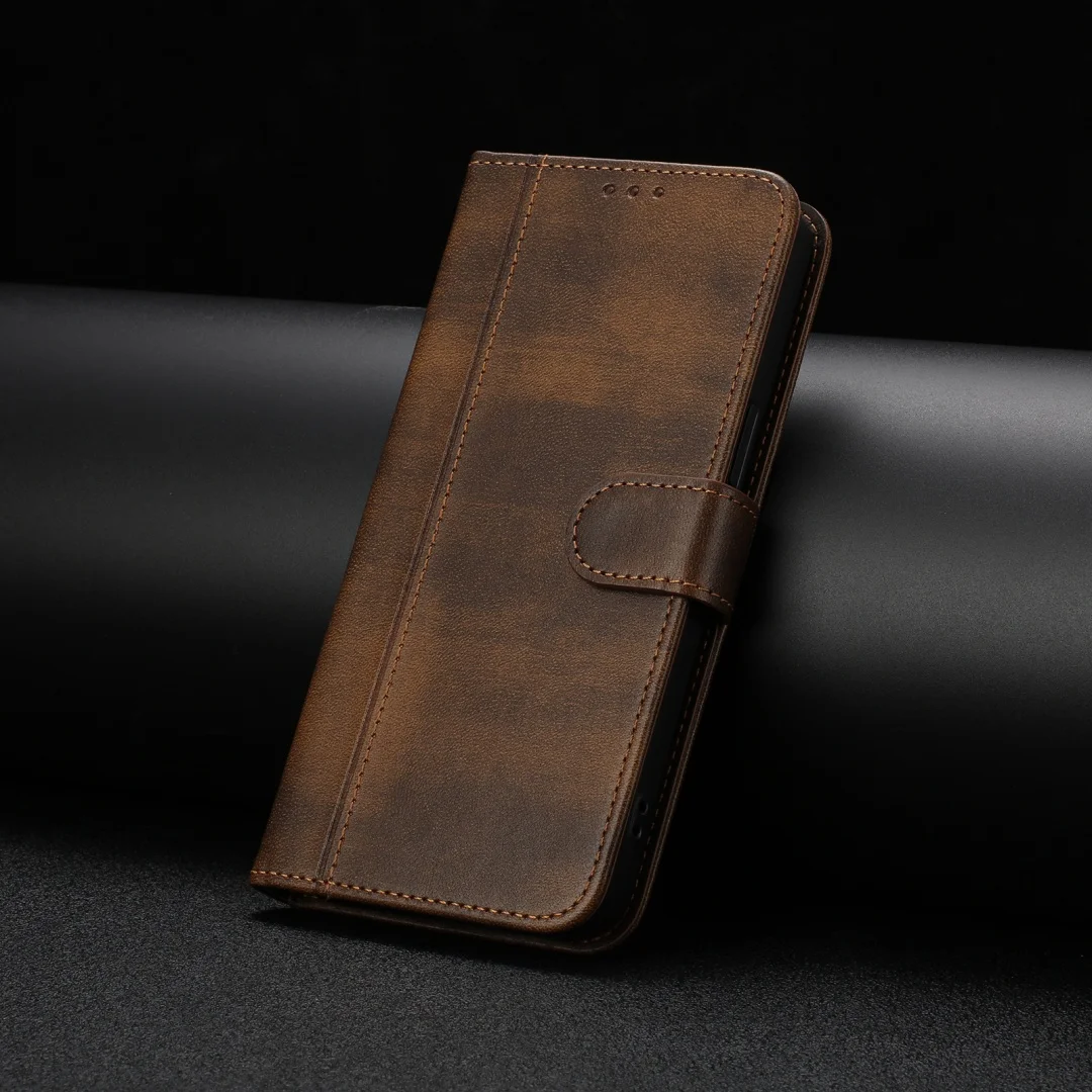 Leder Magnetisches Flip-Wallet-Etui für Redmi Note 15 Pro Plus 15 Pro 15 14 Pro Plus 14 Pro 14s 14 Telefonbuch-Hülle