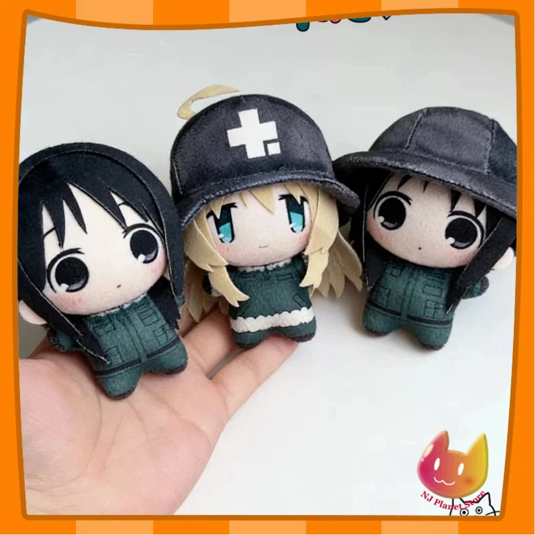 

10cm Anime Peripheral Shoujo Shuumatsu Ryokou Plush Starfish Body Desk Toys Chito Yuri Stuffed Cosplay Girls Last Tour Gifts