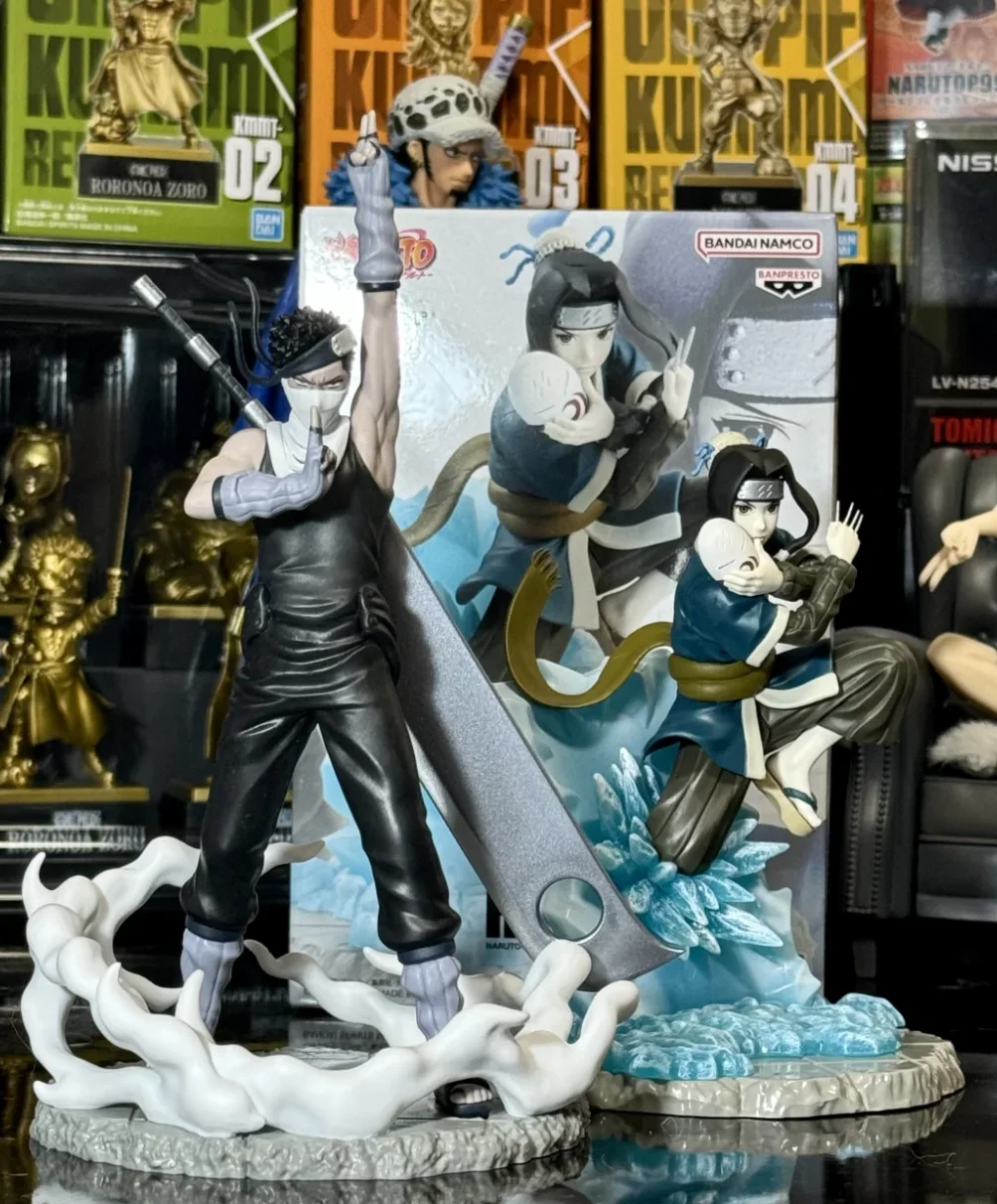

In Stock Genuine Bandai Banpresto Memory Saga Naruto Shippuden Haku & Momochi Zabuza Anime Collectible Figure