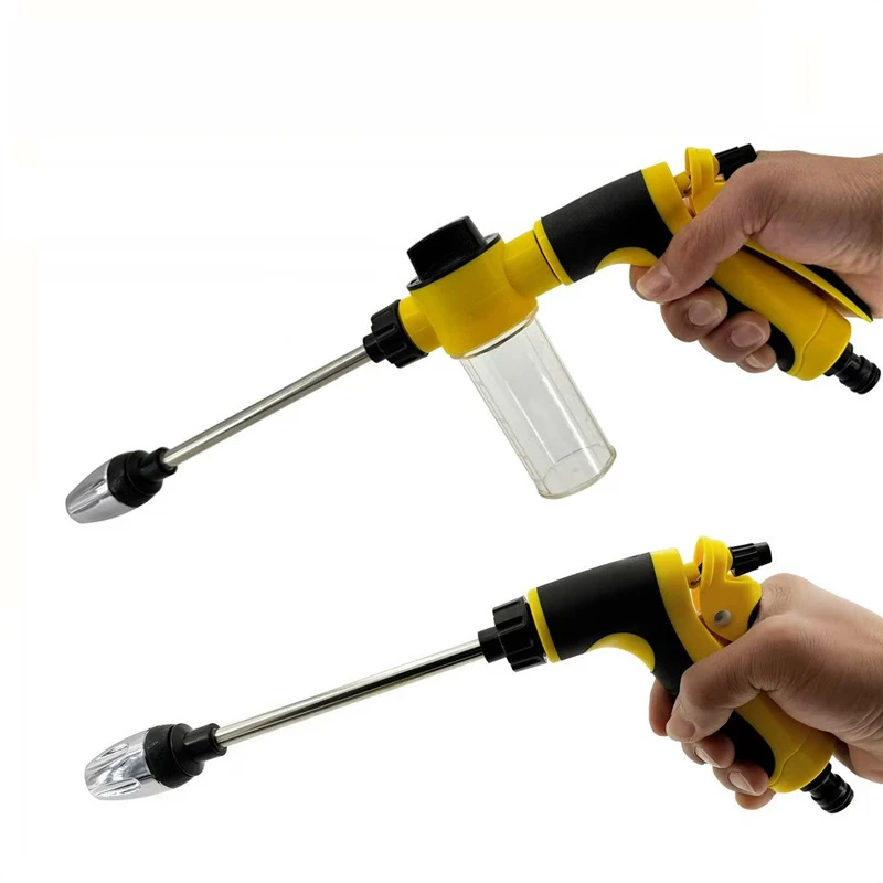 2025 Ausziehbarer Magischer Schlauch, Hochdruck-Autowäsche, 7 Wassersprühfunktionen, Wasserpistole, Gartenbewässerungsschlauch für Zuhause – Detail 5