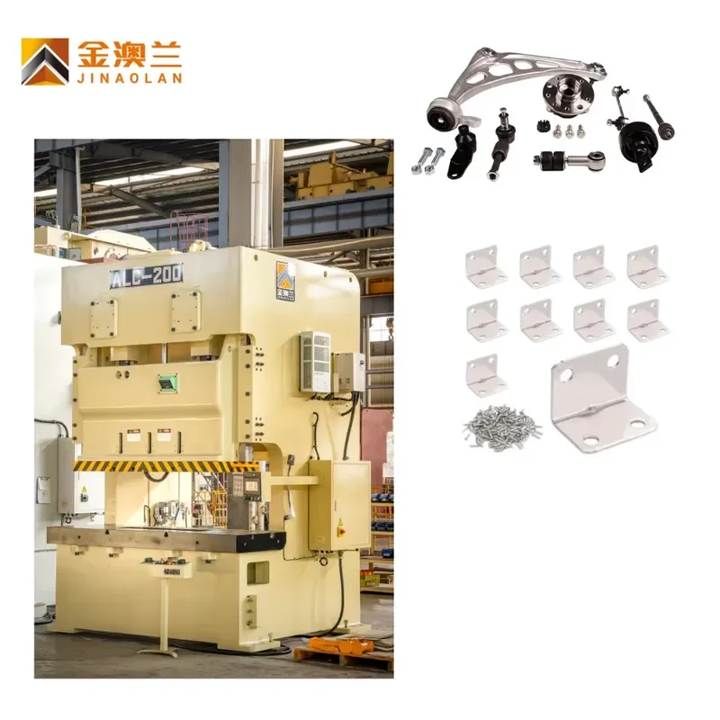 ALC Mini Double-point Stamping Press, Custom PLC Programming, Multilingual Support, Workshop Turnkey Solution