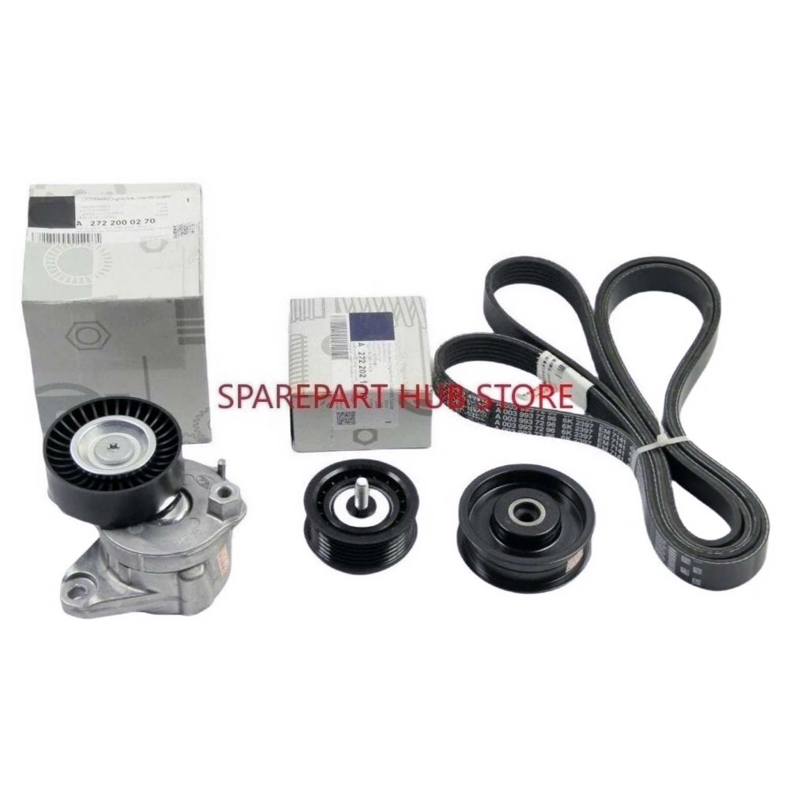 

OEM Belt Tensioner Pulley Idler Kit For Mercedes S350 E300 S300 C280 E350 R350 A2722000270 A2722021419 A0039937296 A2722020000