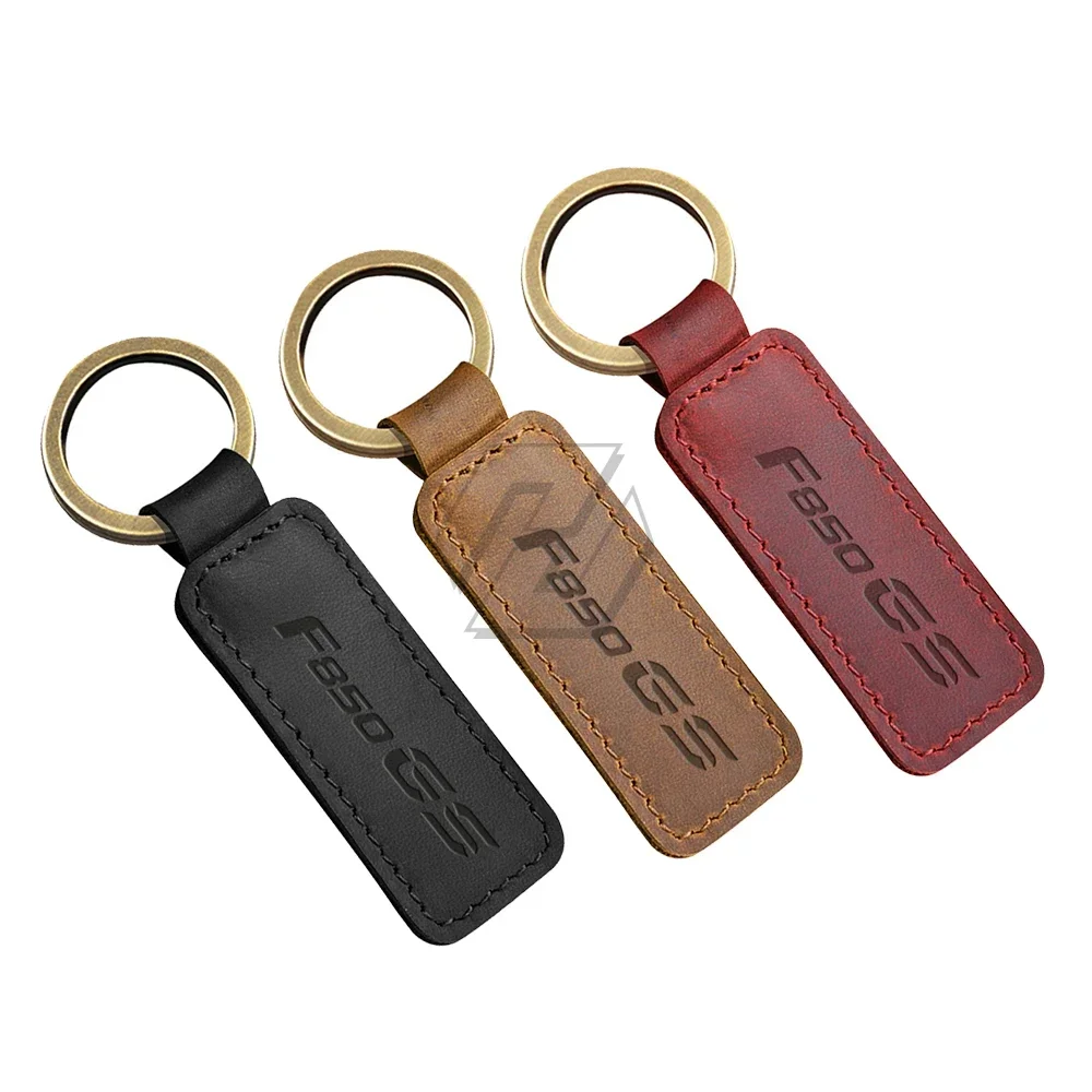 

Motorcycle Keychain Cowhide Key Ring For BMW Motorrad F850GS F850 GS
