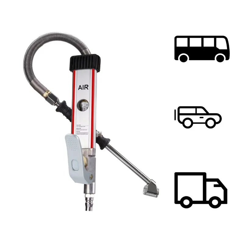 

Digital Tire Inflator Pressure Gauge Scale Dial Air Chuck 0-250PSI