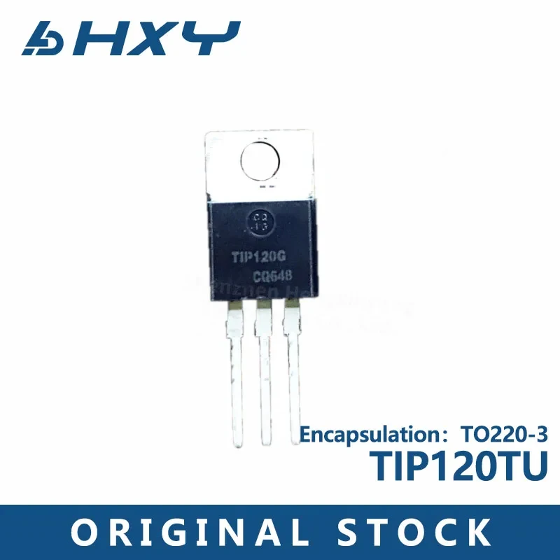 10PCS TIP120TU PNP in-line transistor 60V 5A TO220-3