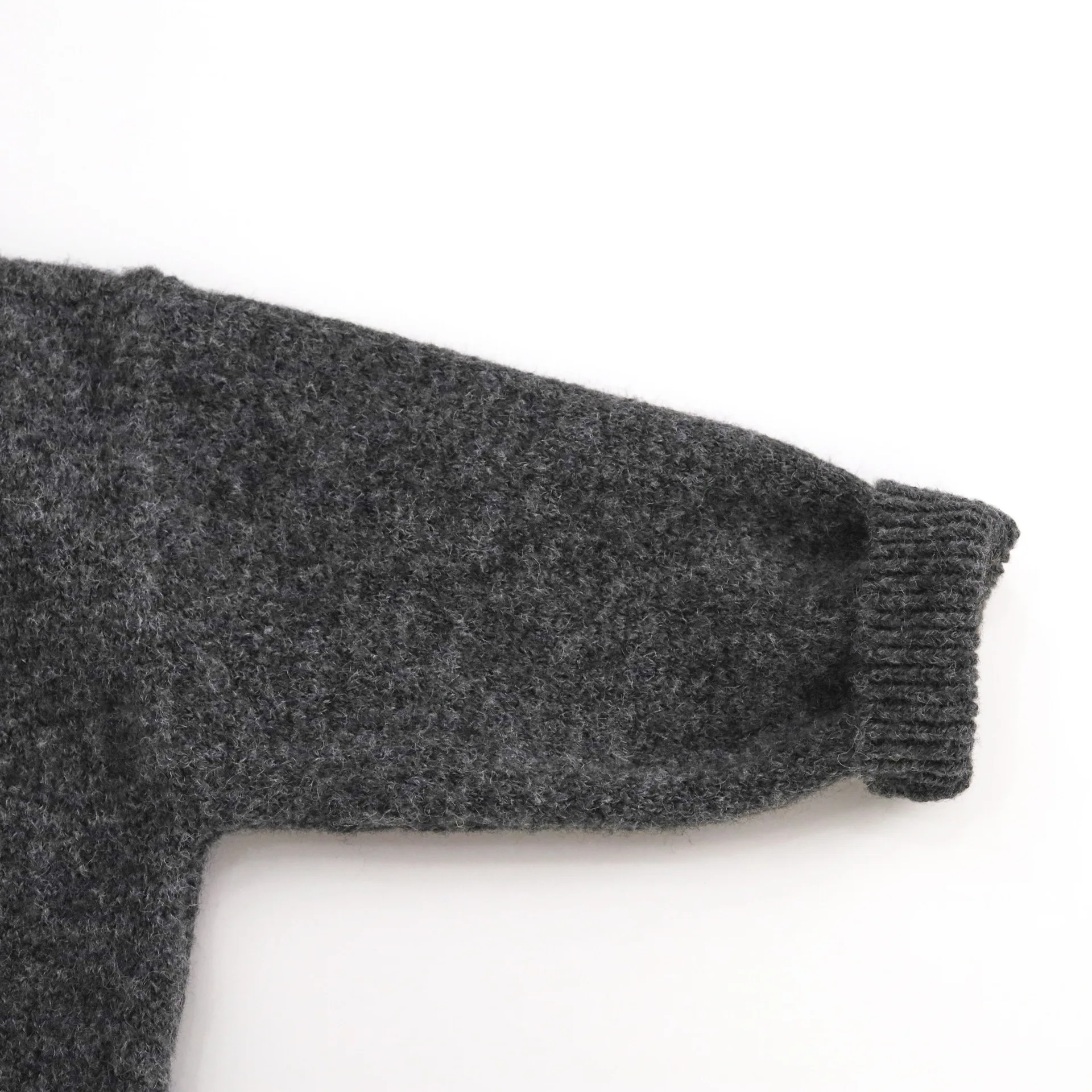 Herbst Neue Kinder Pullover Rollkragen Mädchen Strickwaren Nette Ente Gestickte Jungen Stricken Pullover Kinder Kleidung – Detail 5