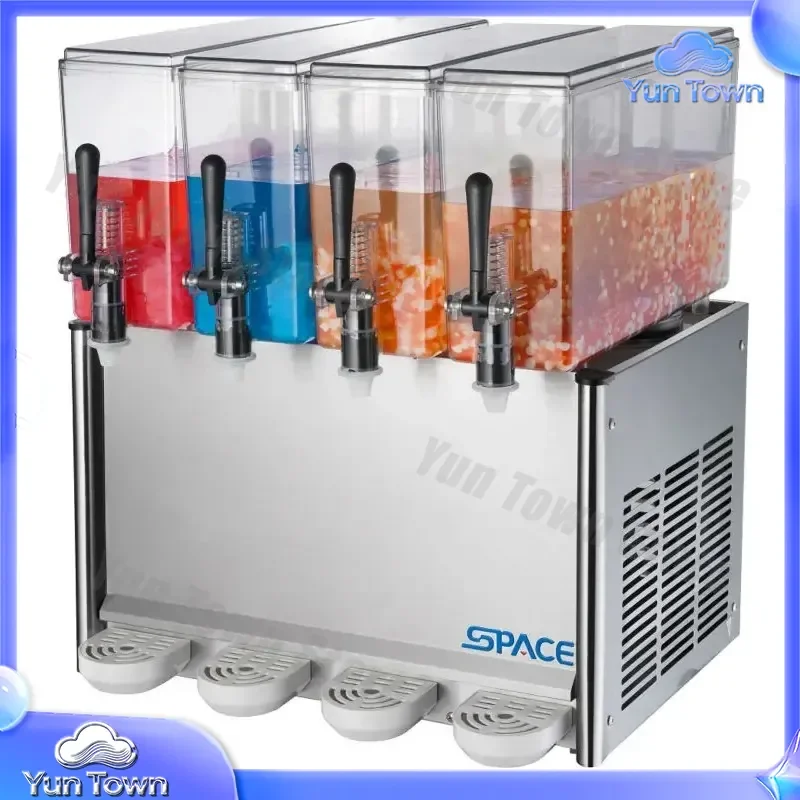 4 Tanks Cooling and Mixing Cold Drink Dispenser Machine for YSJ-12*4 commercial beverage dispenser cold drink machine bar