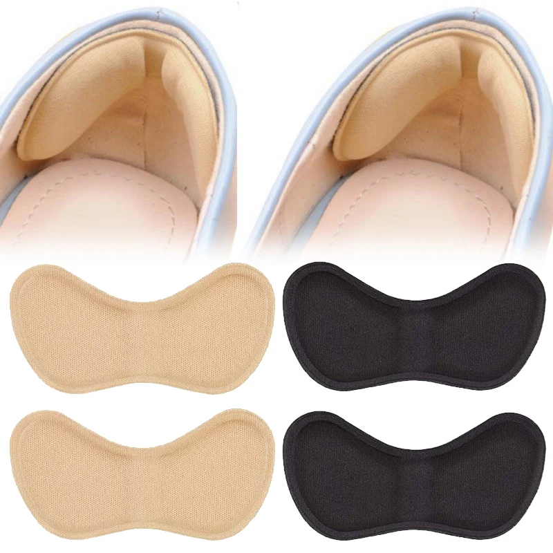 1Pairs Shoes Insoles Insert Heels Protector Anti Slip Cushion Pads Comfort Heel Liners Cushion Pad Invisible Inserts Insole