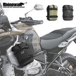 Rhinowalk Motorcycle Bumper Bag 6L Waterproof Frame Crash Bar Bumper Pack Multifunctional Motor Fuel Tank Bag Back Seat Side Bag