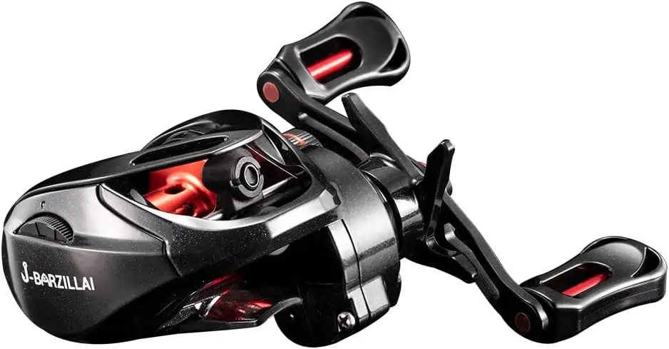 PL 7.2R 17.6LB Mulinello da baitcasting in nylon leggero 2024 Innovazione Freno magnetico sinistro/destro per tutti gli pescatori