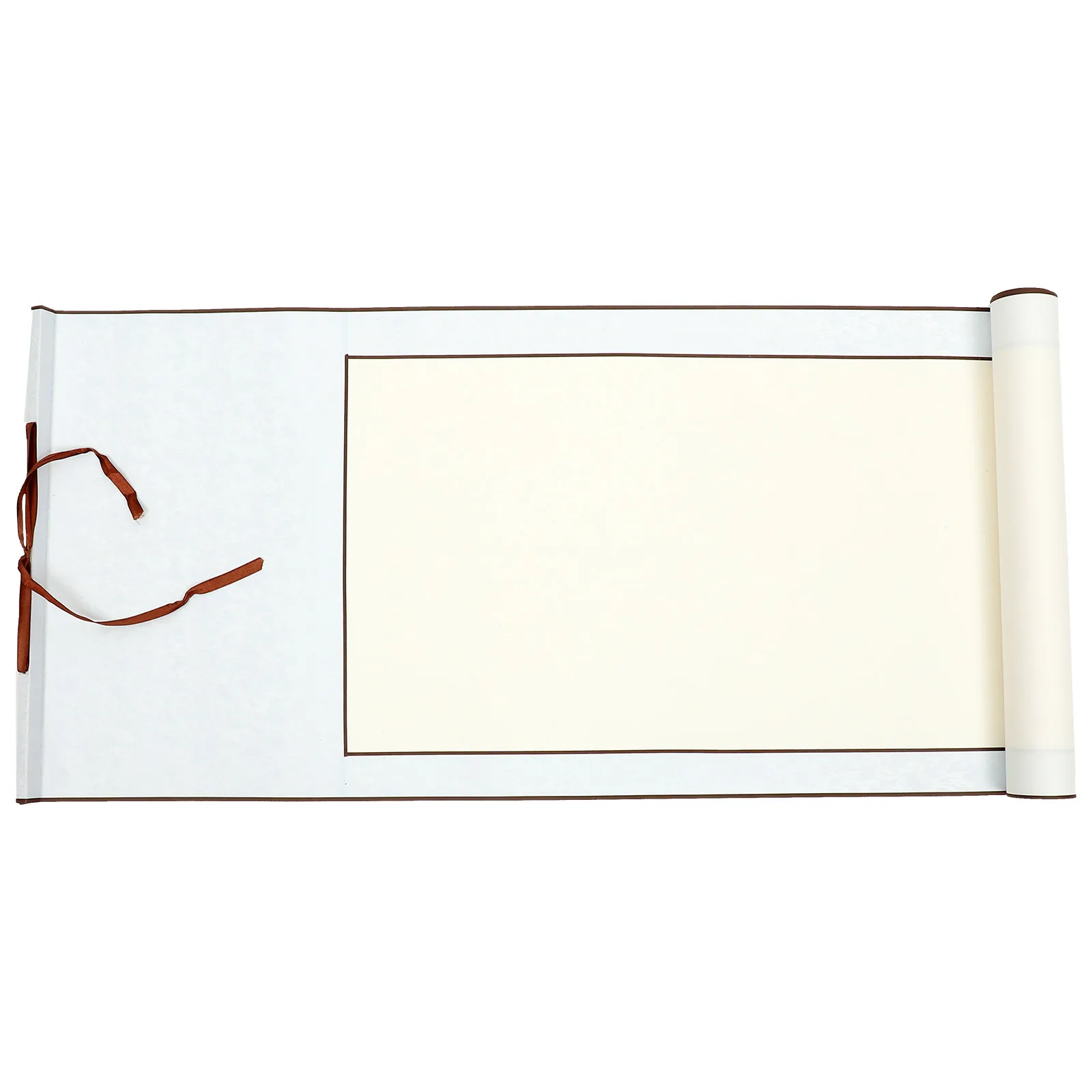 

1pc Blank Calligraphy Scroll Paper Premium Art Wall Hanging For Writing Brush Small Block Letters Running Script Craft Drawing