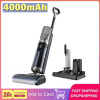 Maircle F1 Cordless Wet Dry Vacuum Cleaner 16kPa Suction 35min Runtime LED Display Self-propelled Self-Cleaning Voice Prompts