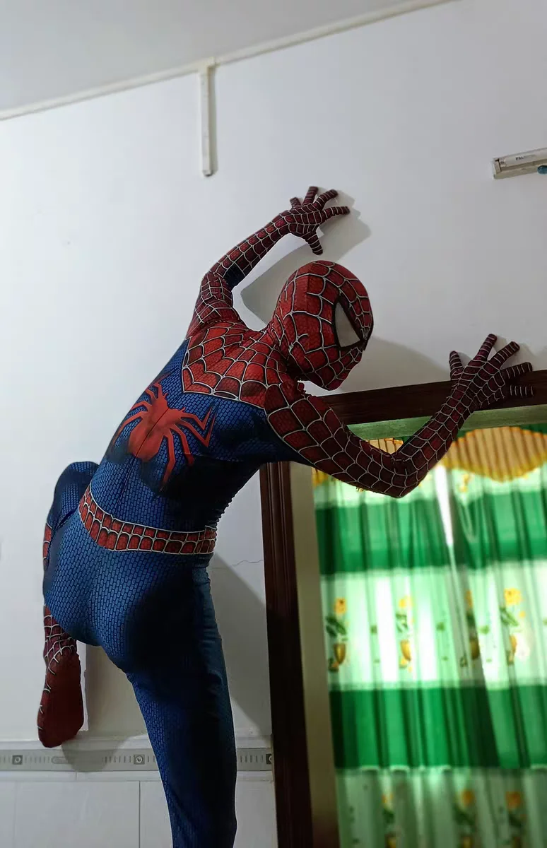 Halloween klasyczne Raimi Spiderman przebranie na karnawał 3D drukowane dzieci dorosłych Zentai garnitur Spiderhero body