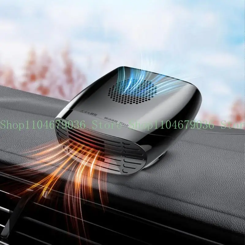 652F Portable Car Heater Car Defroster Quick Heating Cool Fan Car Heater & Cooling Double Function for Winter Driving Comfort