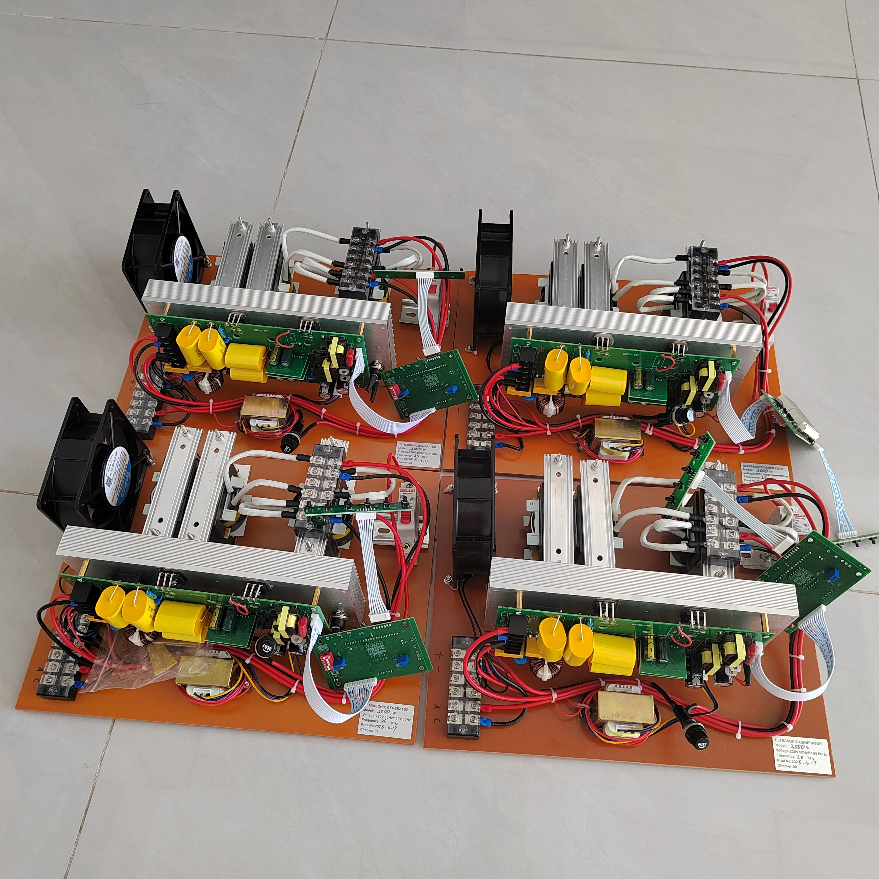 33 كيلو هرتز 600 واط مولد بالموجات فوق الصوتية الرقمية PCB سائق لوحة دوائر كهربائية للمنظف الصناعي