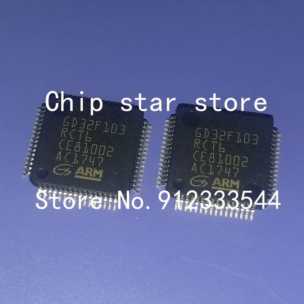 5-50pcs  GD32F103RCT6 GD32F103 LQFP64  100%New And Original