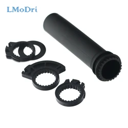 LMoDri-Universal motocicleta plástico Twist Apertos do Acelerador, ciclomotor Scooter Dirt Bike guidão, acelerador Twists Grip, 22mm, 7/8