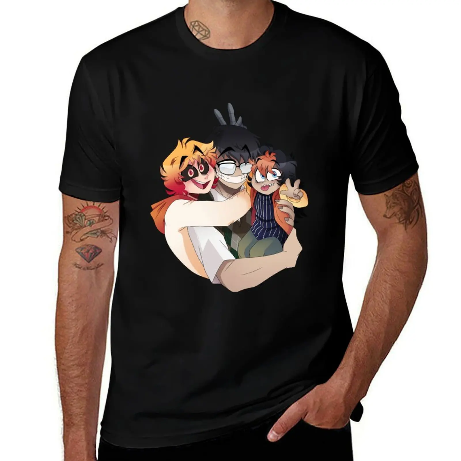 

Ectoplasm. Haiya and Riley T-Shirt anime t shirts for man man t shirts for men casual t shirts for man graphic vintage T-shirt