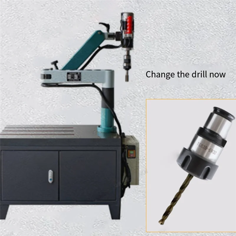 HGFLE-Tapping Machine Drill Bit TC820 Er32 Drilling Connection Handle Chuck Quick Change Drill Bit Drill Chuck Quick Changer