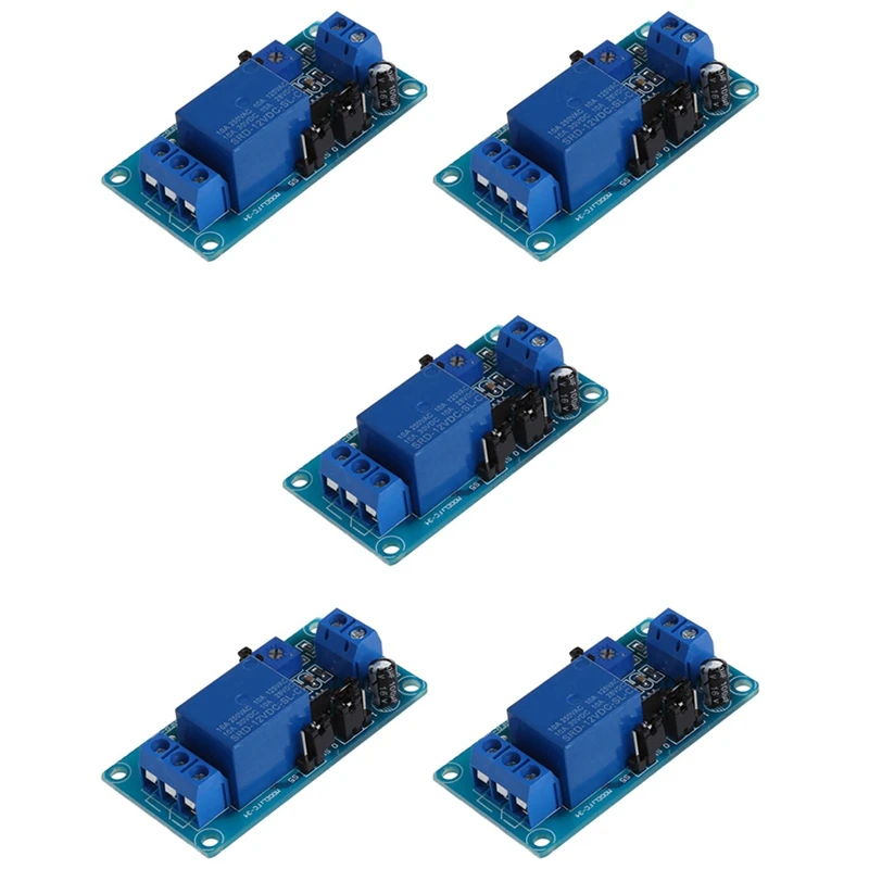 

5X Single Channel Time Delay Relay Module Control Board DC12V FC-32