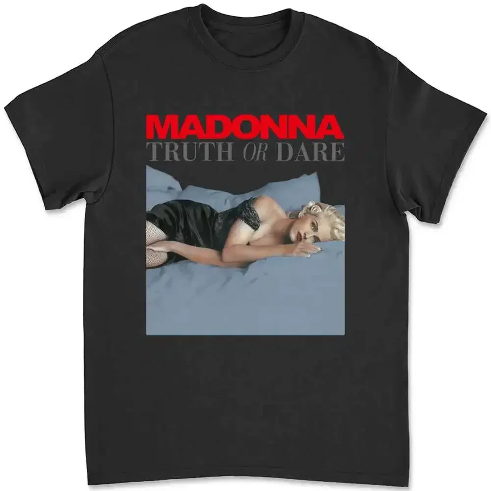 1991 Madonna Truth Or Dare 90S Pop Music Movie camiseta A3FU