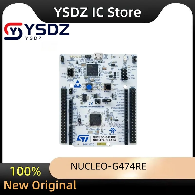 STM32G474RET6U Nucleo-G474RE Development Board Original Expansion Placa De Expansão for Electronics Projects 100% New