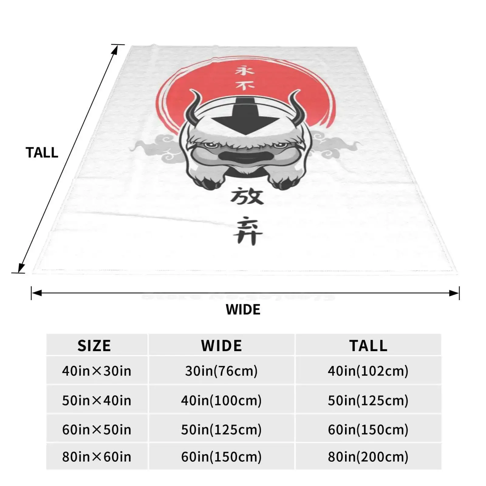 آخر موضة مسخر هواء ناعم دافئ بطانية رمي ، Atla آخر مسخر هواء ، أسطورة Aang Prince Zuko Appa Sumi E Sumi E