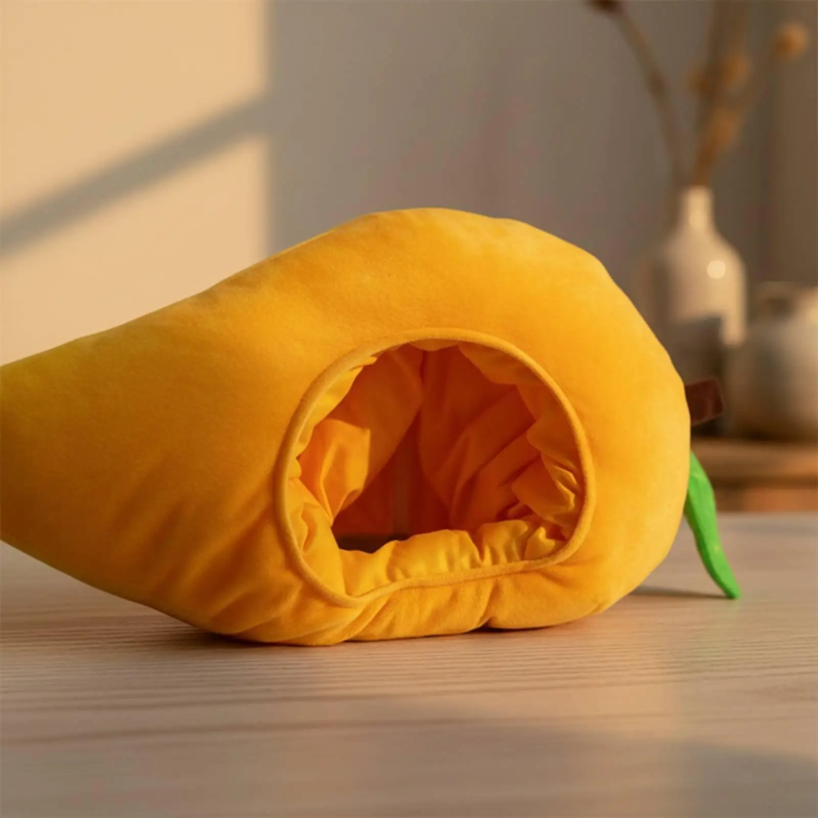 Plush Headgear Mango Shaped Plush Hat Cone Headpiece Funny Photo Prop for Children’s Hat Costume Carnival Party