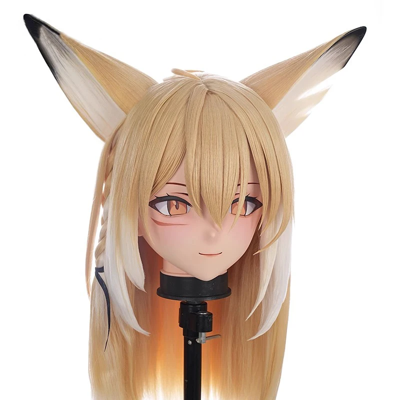 Personalizza Personaggio Crossdressing Kig Maschera Figure anime Cosplay Maschera a testa intera Anime giapponesi Gioco di ruolo Maschera Kigurumi BJD