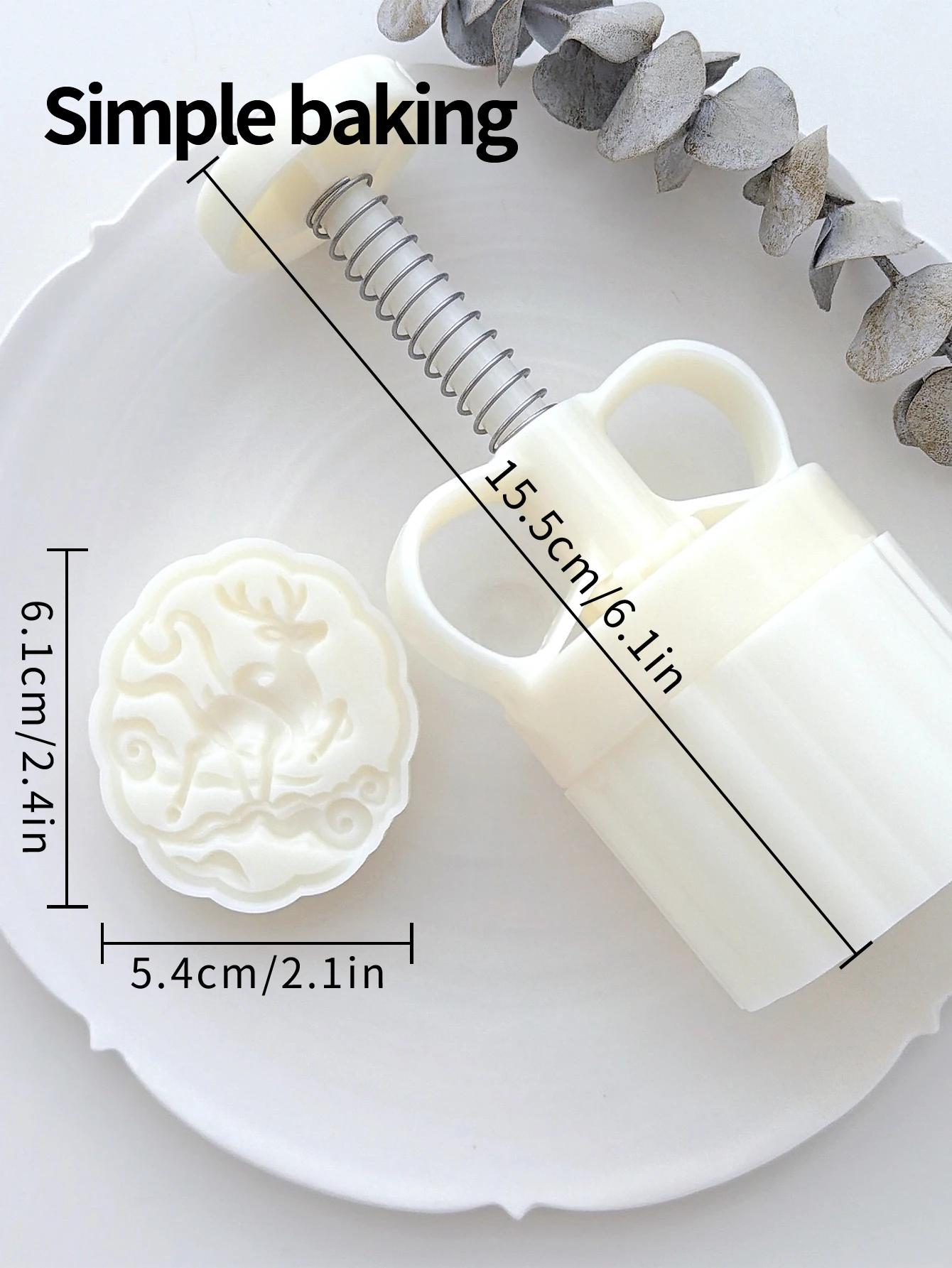 قالب معجنات على شكل غزال بتسعة - مراجعة Kitchen Baking Cake وسعره